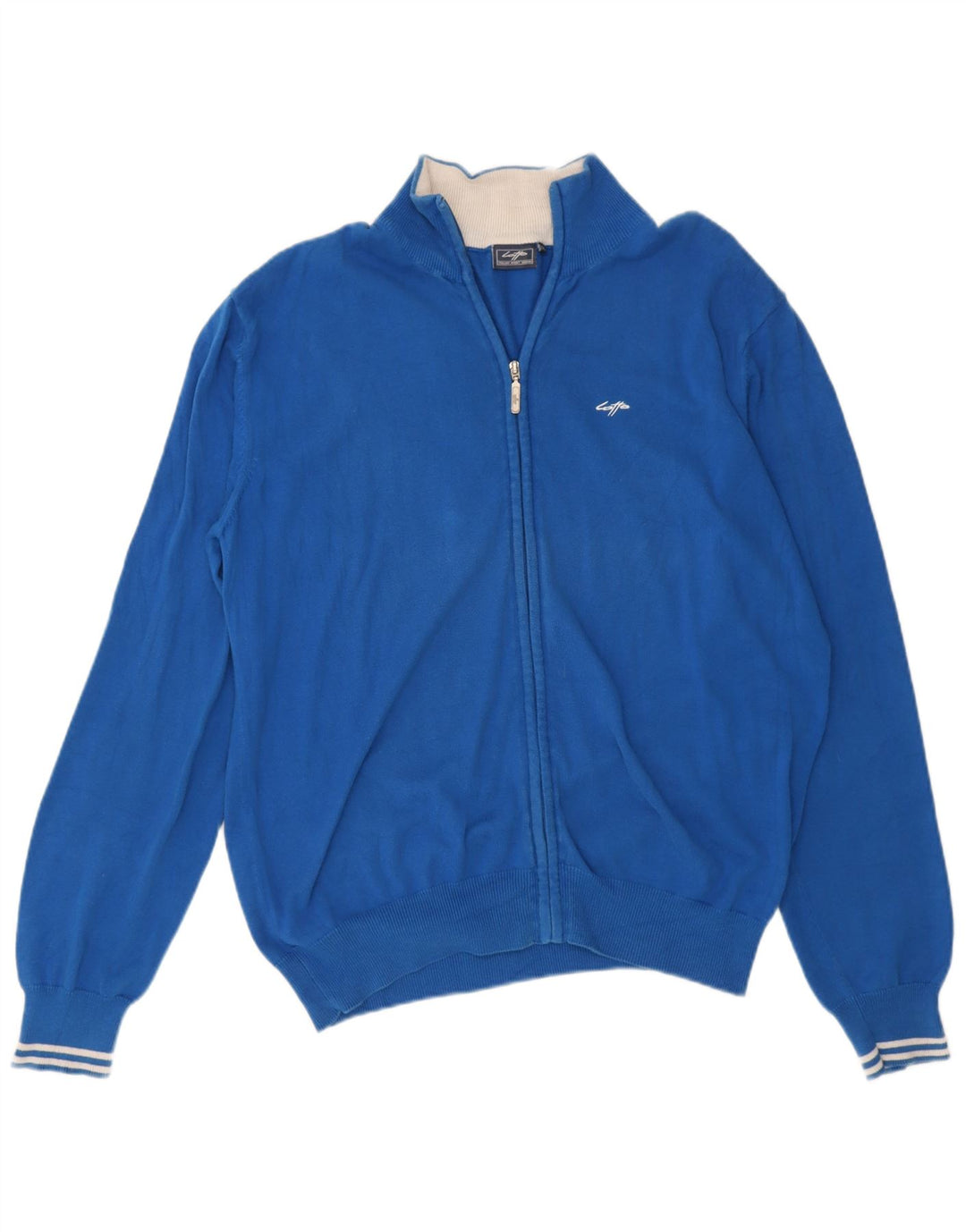 Lotto Herre Cardigan Sweater 2XL Blå Bomuld