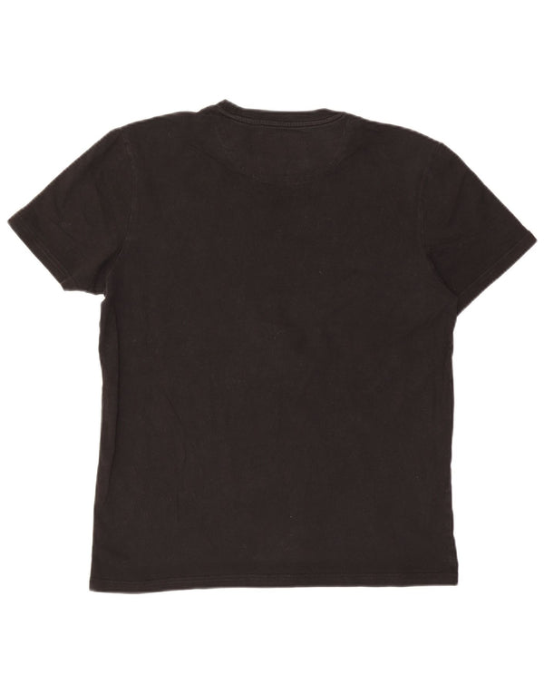Lyle & Scott Herre T-Shirt Top Medium Sort Bomuld