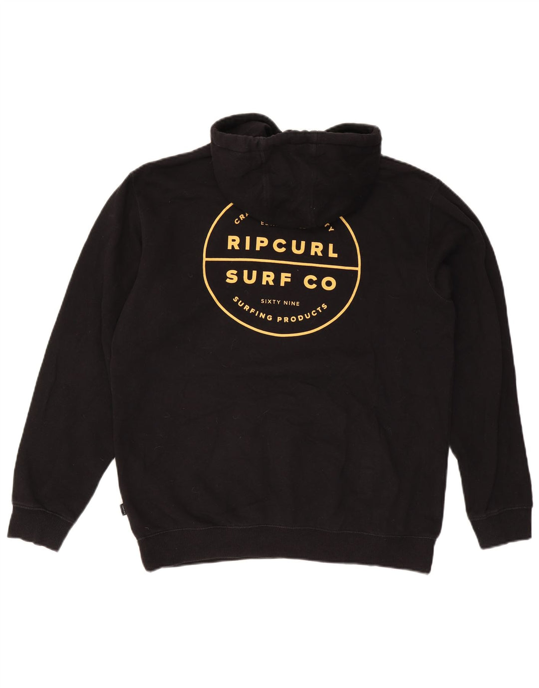 RIP CURL Grafisk hættetrøje til mænd mellem sort bomuld