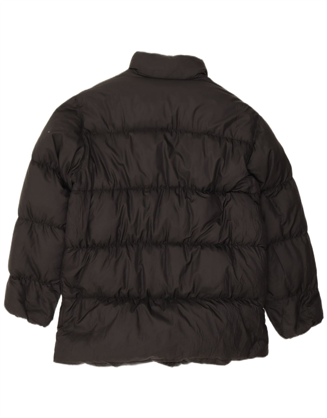 VINTAGE Womens Padded Jacket UK 18 XL Black Nylon