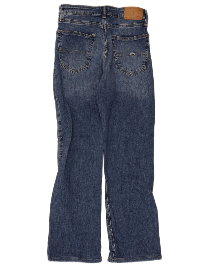 Tommy Hilfiger Dame Bootcut Jeans W28 L30 Blå Bomuld
