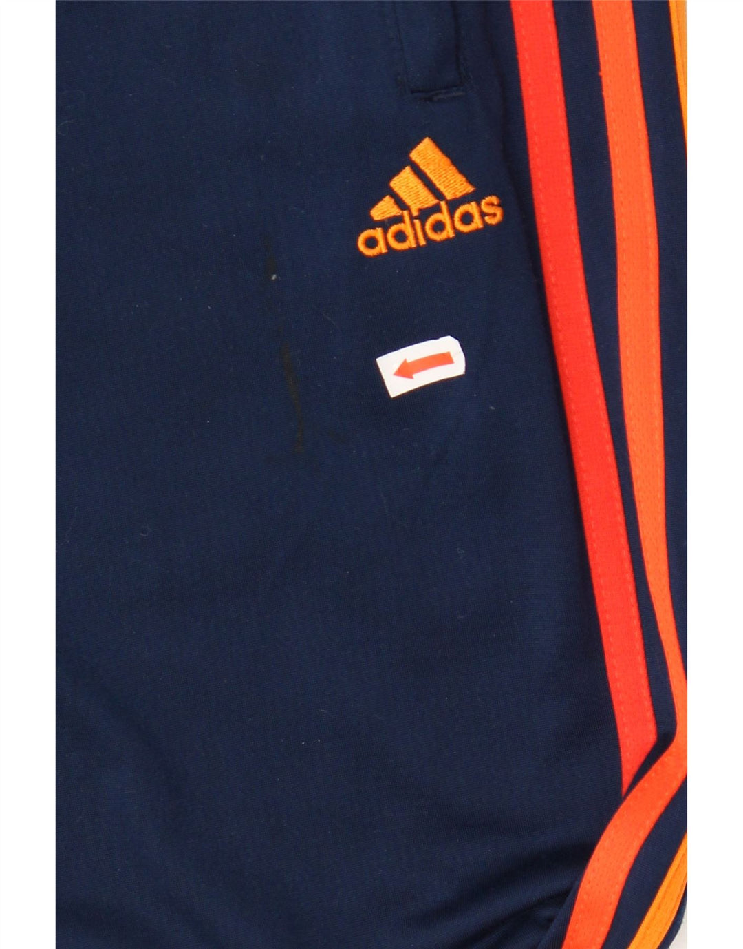Adidas Træningsdragtsbukser til mænd UK 40/42 Medium Navy Blue Polyester