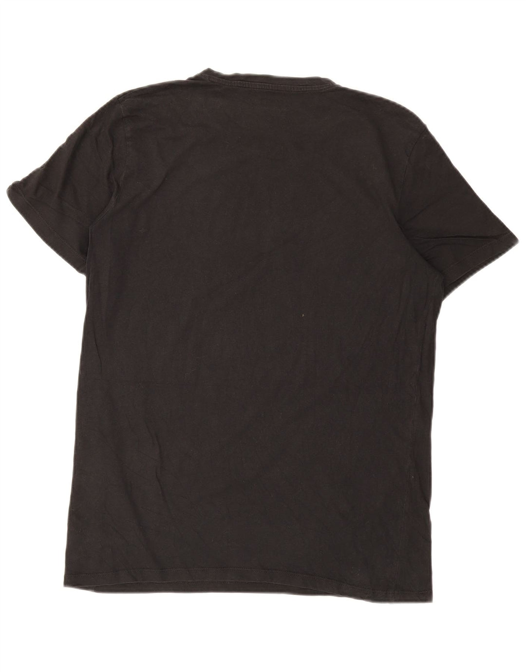 JACK & JONES Herre grafisk T-shirt Top Medium Sort Bomuld