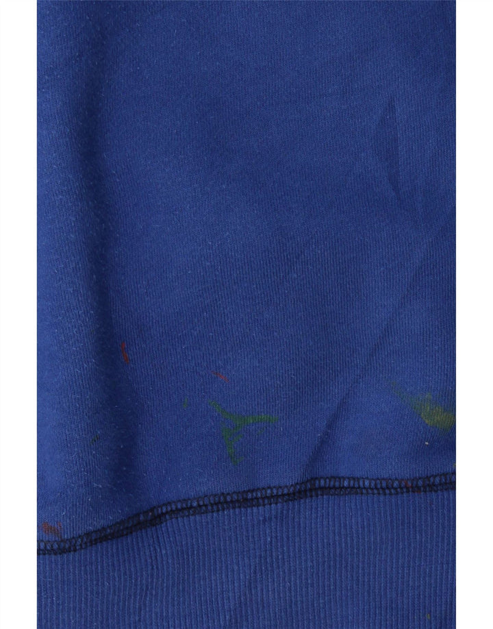 FILA Grafisk sweatshirt til mænd 2XL blå bomuld