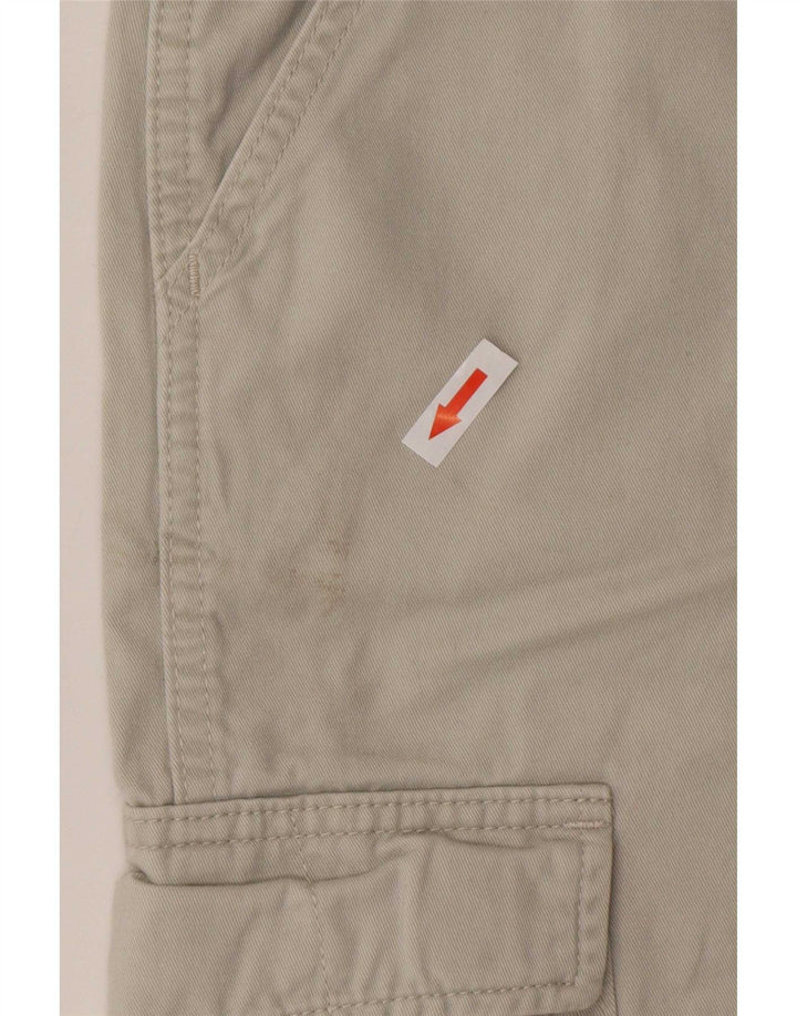 Wrangler Herre Cargo Shorts Large W36 Grå Bomuld