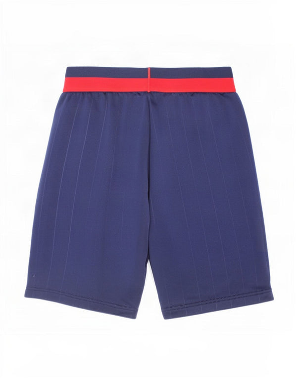 Adidas Boys FC Bayern Munchen sportsshorts 9-10 år marineblå stribet