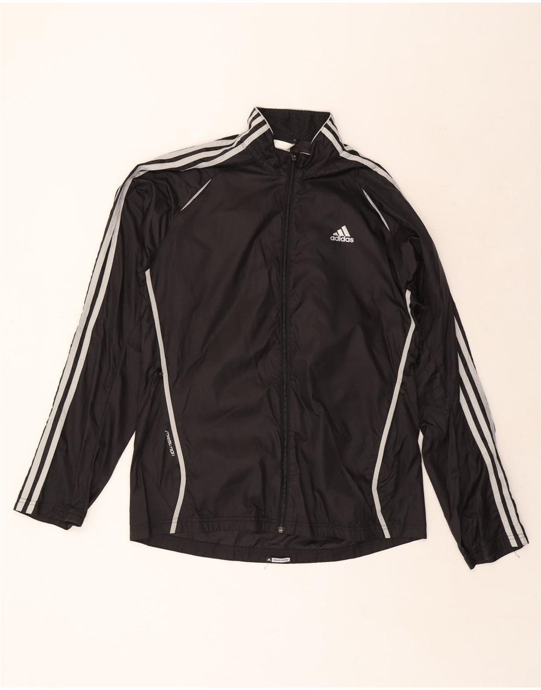 Adidas Regnjakke til mænd UK 38 Medium Sort Polyester