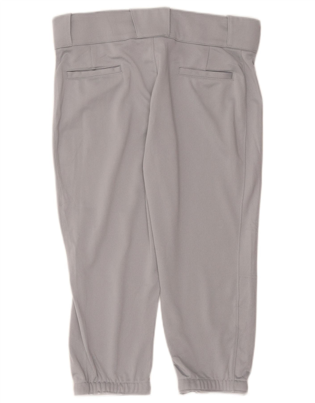 Nike Dame Capri Træningsdragt Bukser Joggers UK 12 Medium Grey Polyester