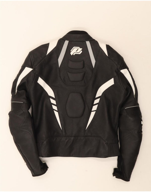 Probiker Herre grafisk racerjakke IT 48 Medium Sort Colourblock