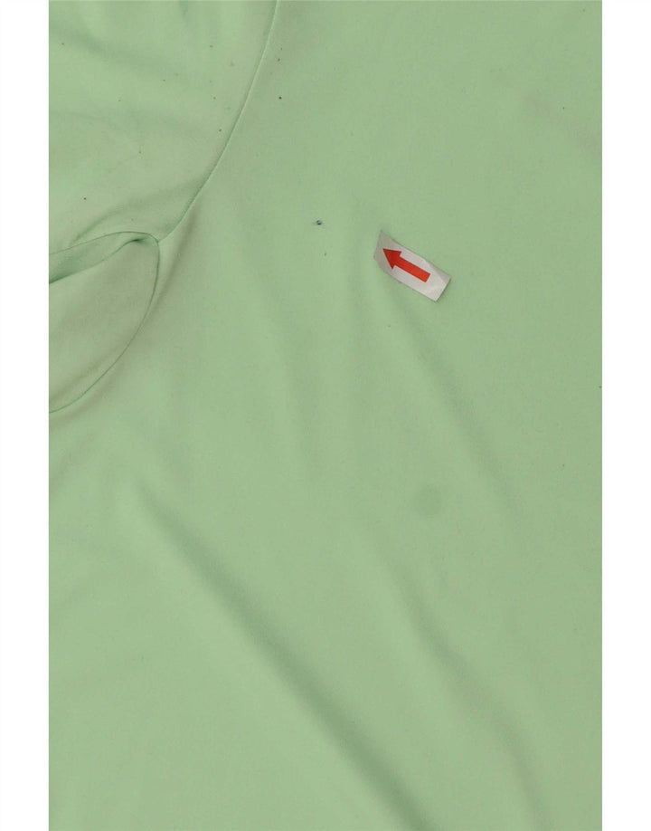 Nike Herre Dri Fit T-Shirt Top Lille Grøn Polyester