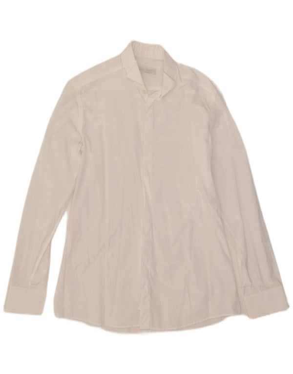 Carlo Pignatelli Herreskjorte Str. 38 15 Medium Hvid Polyester