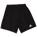 ADIDAS Aeroready Sportsshorts til kvinder UK 8 Small Black Polyester