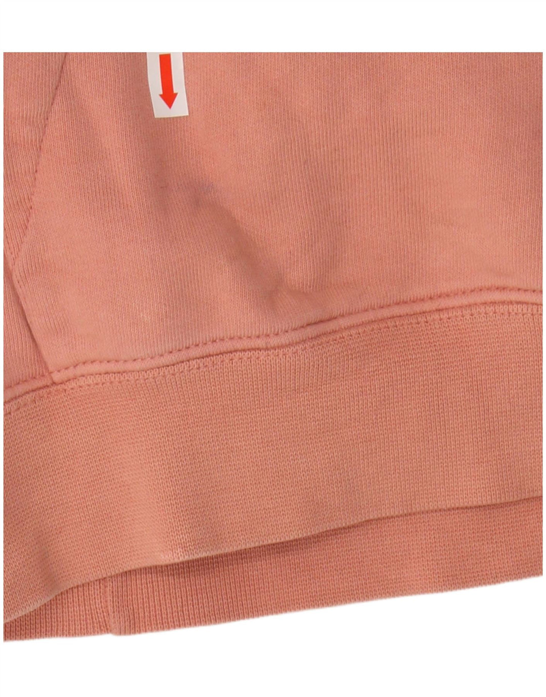 Champion Dame Grafisk Hoodie Jumper UK 10 Small Orange