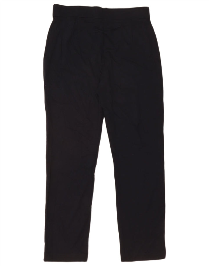 Marks & Spencer Dame Casual Bukser UK 12 Medium W30 L29 Navy Blue