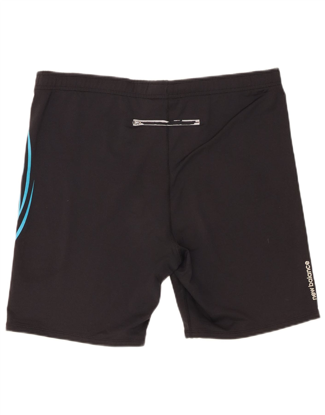 New Balance Herre grafiske sportsshorts store sorte