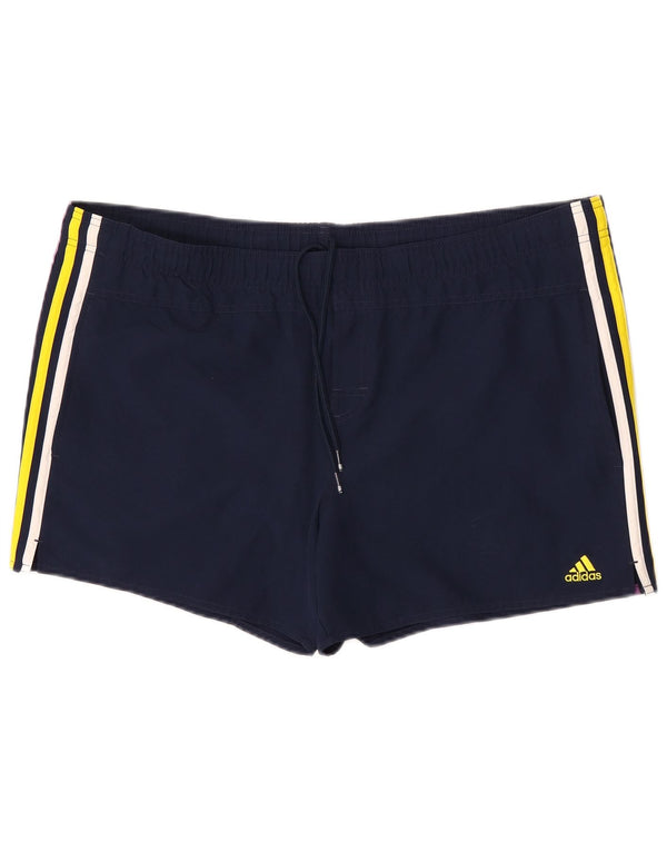 Adidas badeshorts til mænd XL marineblå nylon