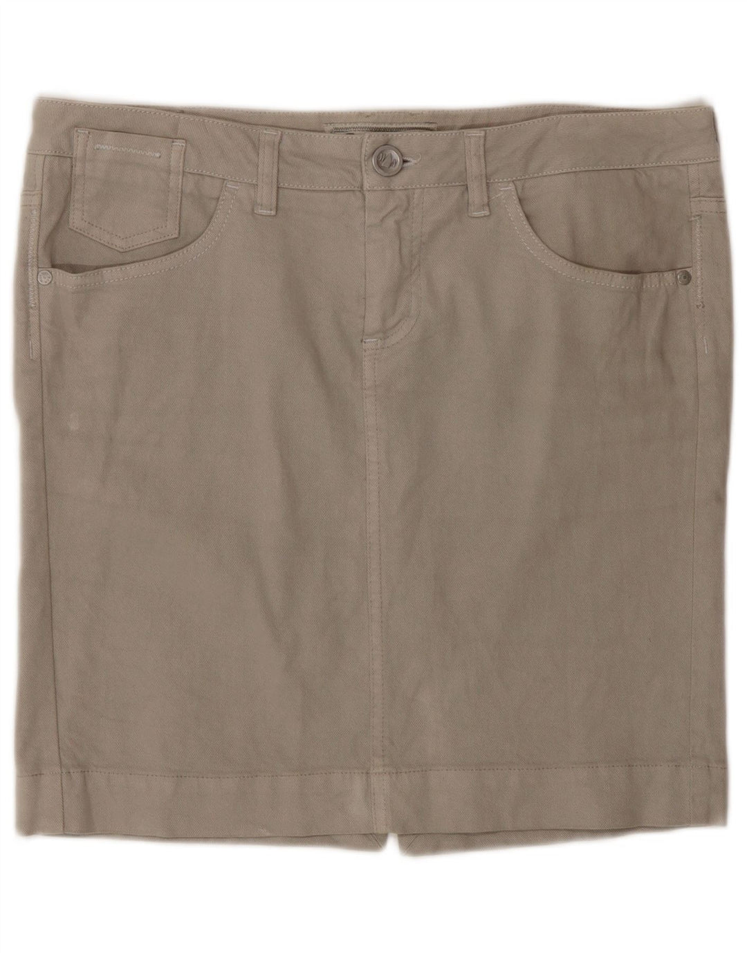 Murphy & Nye Dame Mini Denim Nederdel W31 Medium Grey Bomuld
