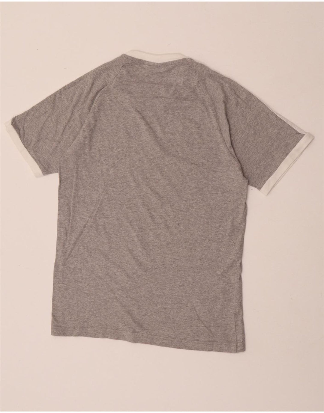 Adidas Herre T-Shirt Top Lille Grå Flecked