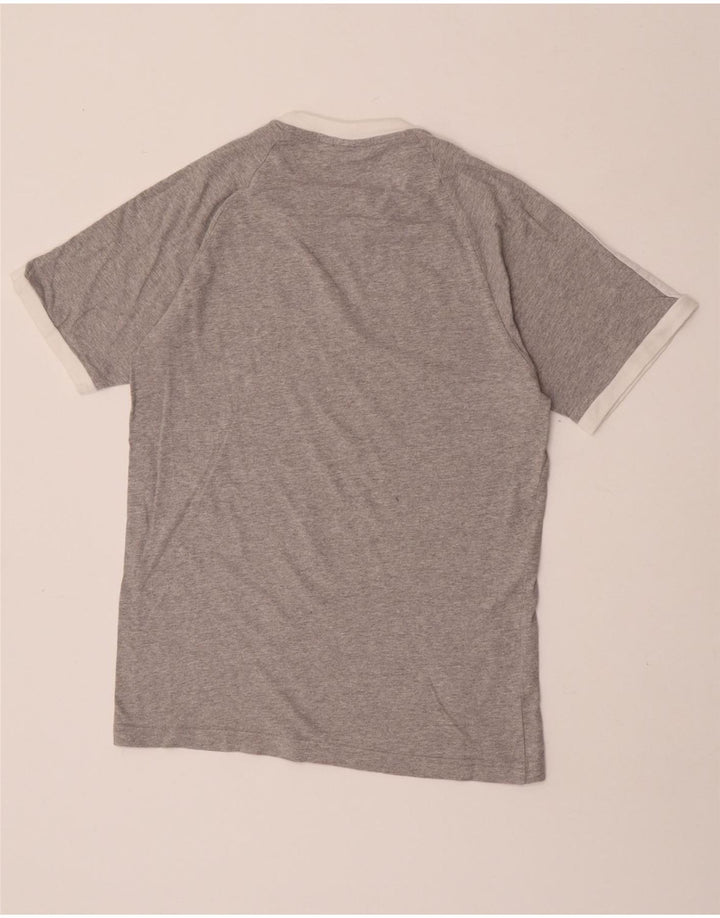 Adidas Herre T-Shirt Top Lille Grå Flecked