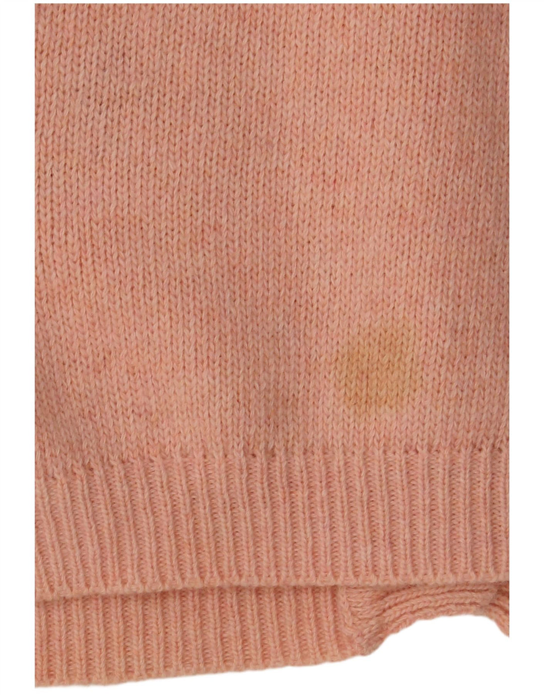 VINTAGE Dame Cardigan Sweater UK 16 Large Pink Floral Wool