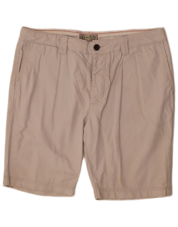 Fat Face Herre Chino Shorts W38 XL Beige Bomuld