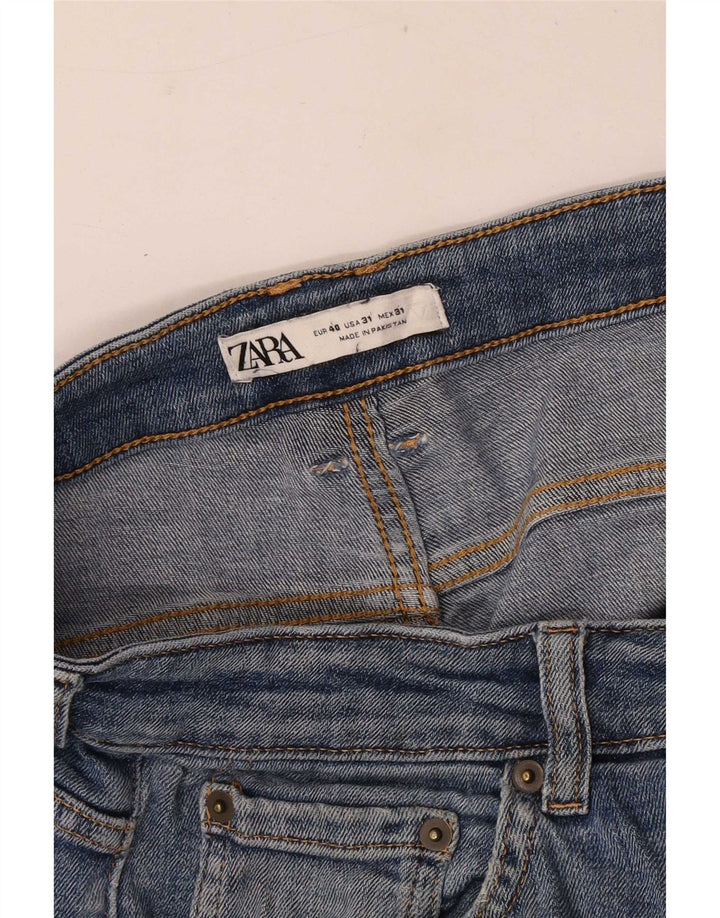 Zara Herre Skinny Jeans EU 40 Medium W31 L30 Blå