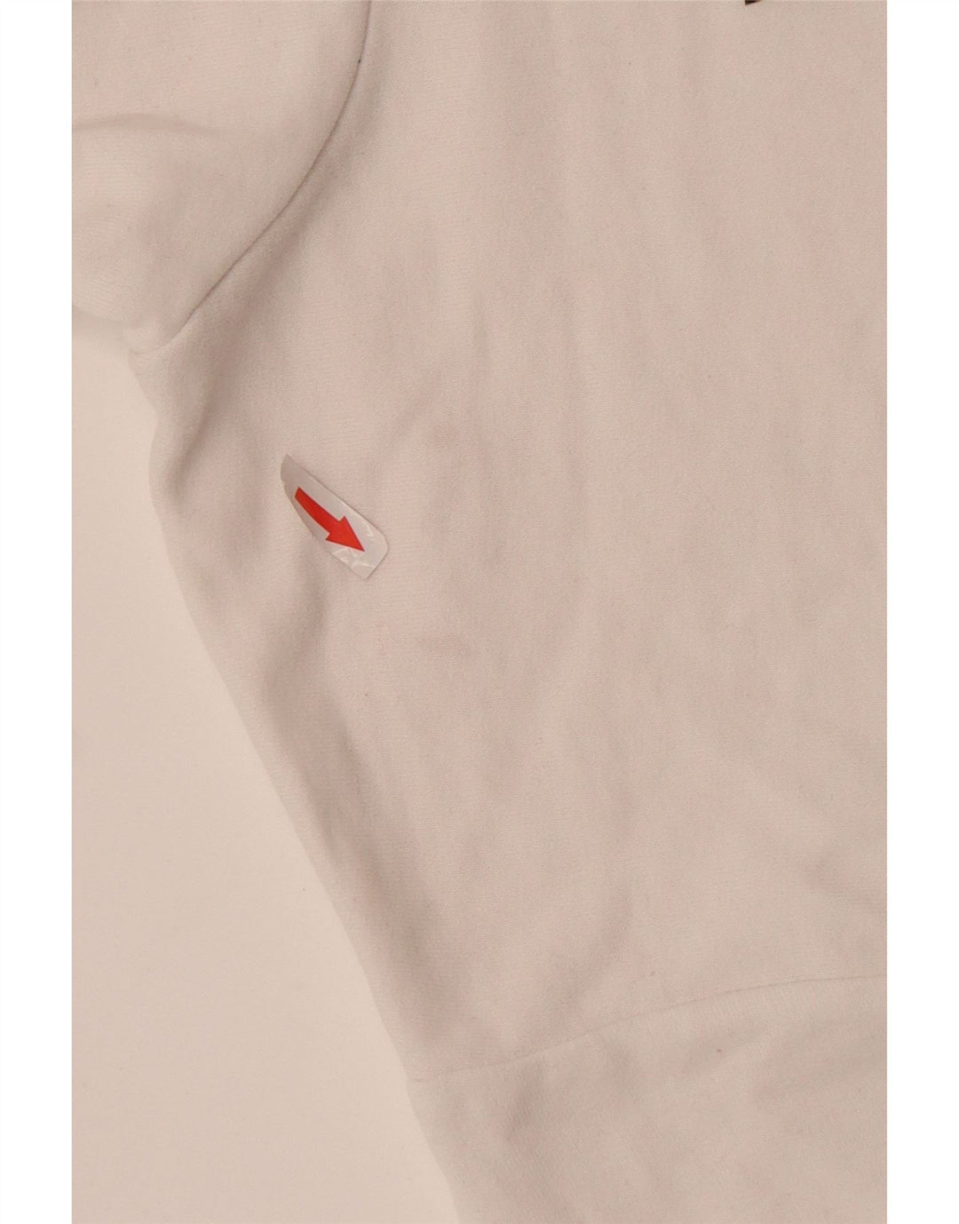 Levi's Dame Oversized Hoodie Jumper UK 14 Medium White Bomuld