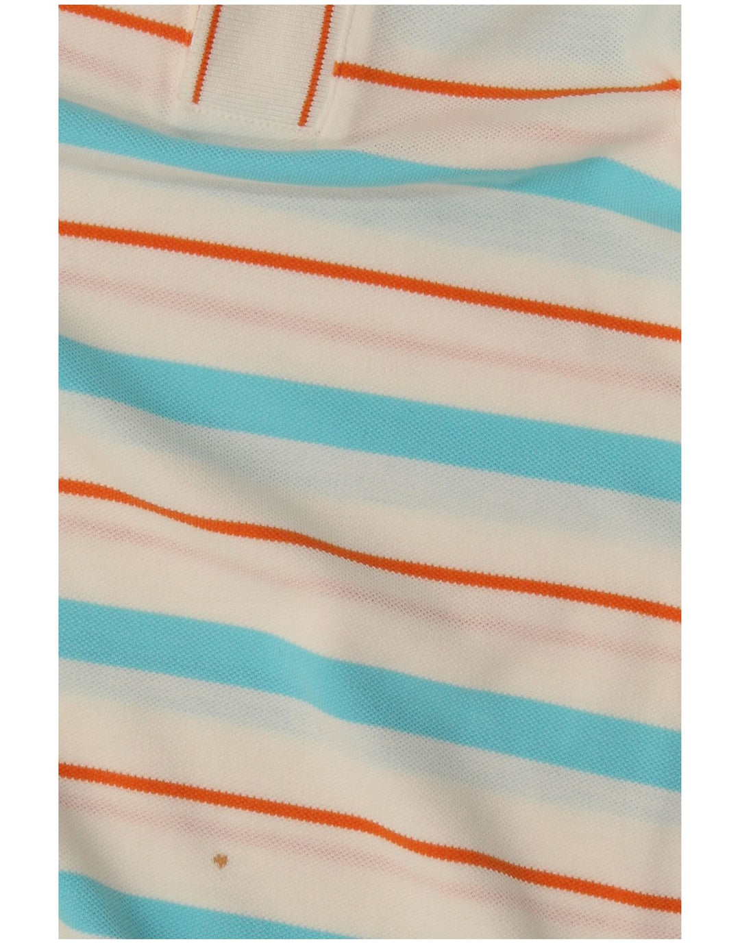 Hugo Boss Herre Slim Fit Polo Shirt Medium Hvid Stribet Bomuld