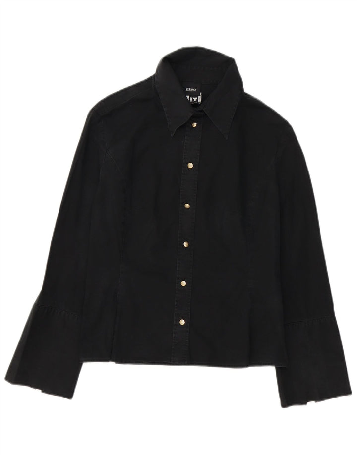 Versace Formel skjorte til kvinder UK 10 Lille sort