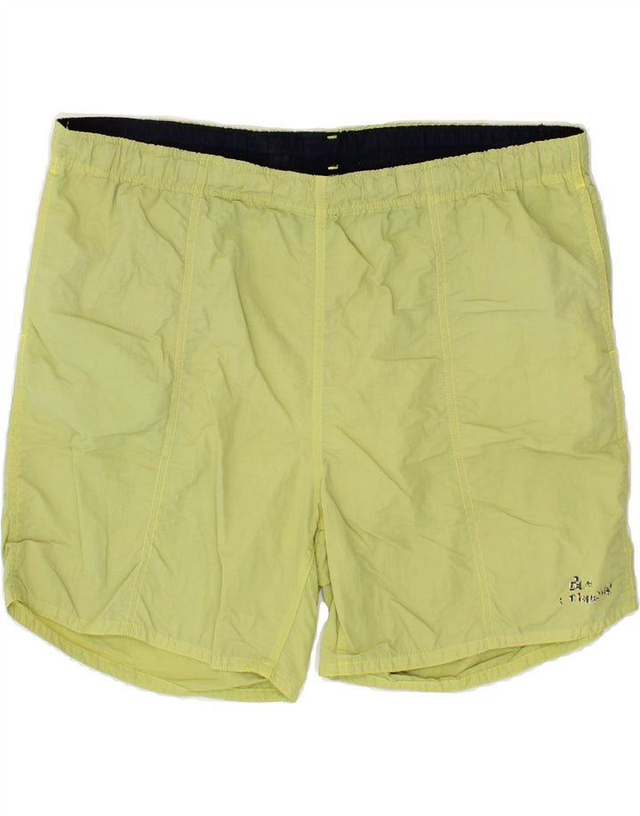 BEST COMPANY Mens Swimming Shorts Large Green Polyester Vintage Best Company and Second-Hand Best Company from Messina Hembry 
