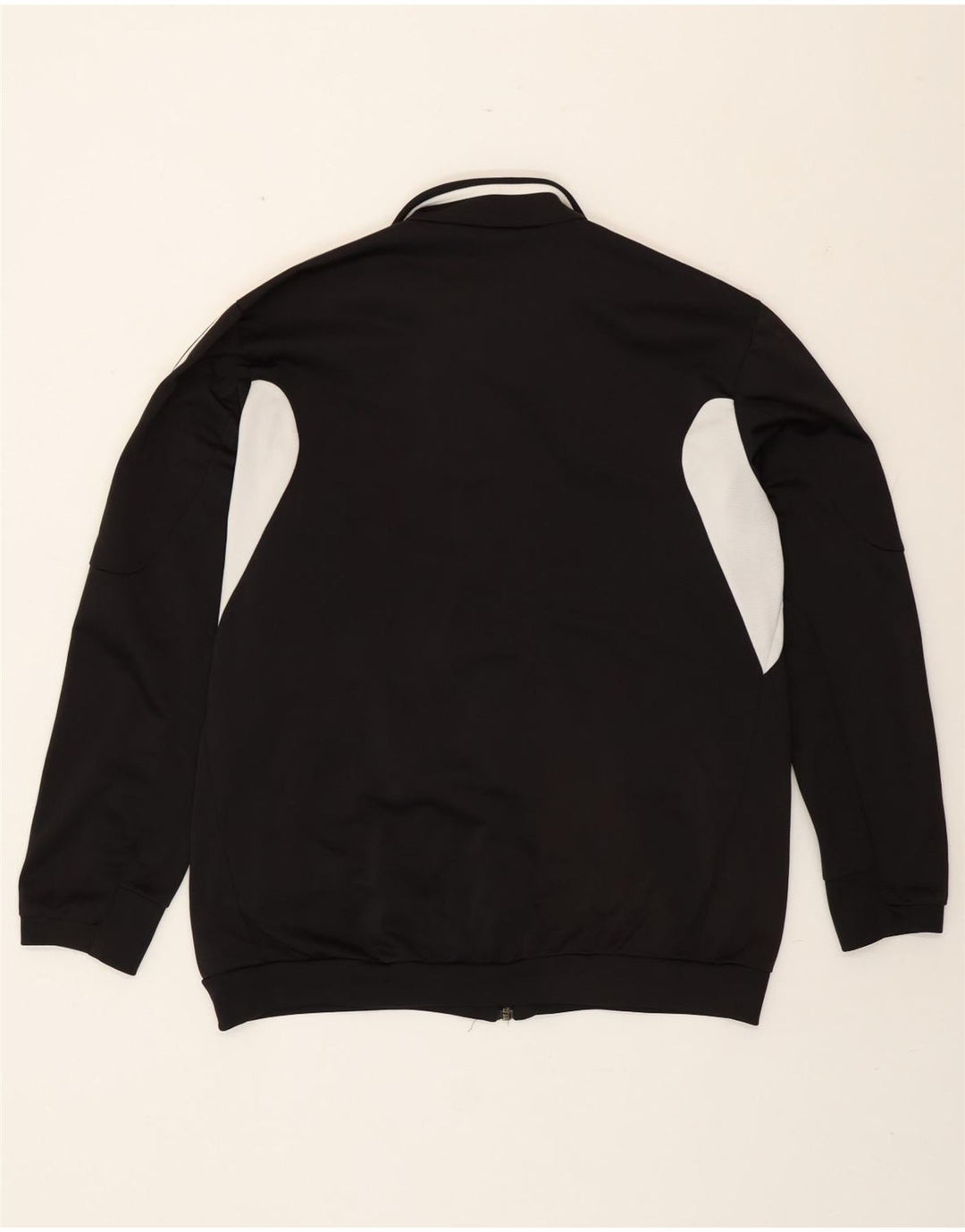 Adidas Træningsdragt til mænd Top jakke UK 42/44 Large Black Colourblock Polyester