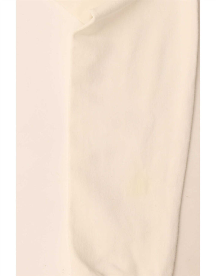 Calvin Klein Jeans Dame træningsdragt Topjakke UK 12 Medium Off White
