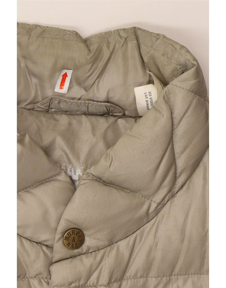 MURPHY & NYE Polstret Gilet til mænd UK 44 2XL Beige Polyamid