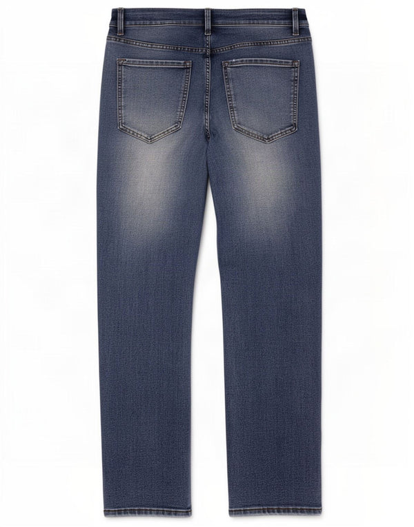 Marks & Spencer Womens The Sienna Straight Jeans UK 16 Large W34 L27 Blue