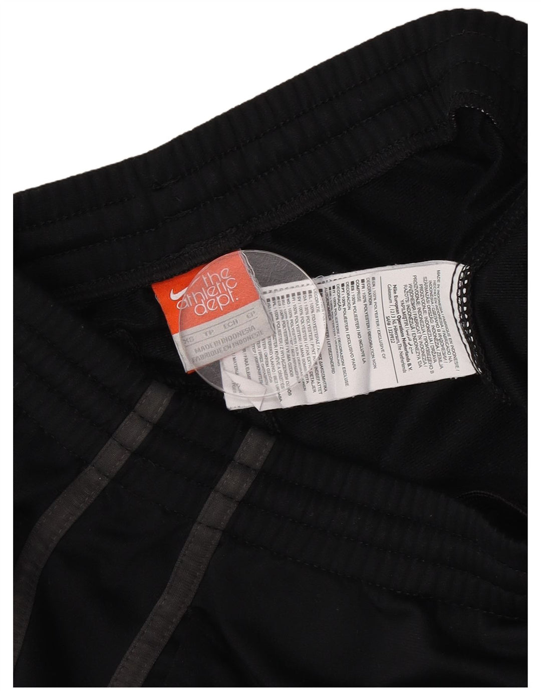 Nike træningsdragt bukser til mænd XS sort polyester