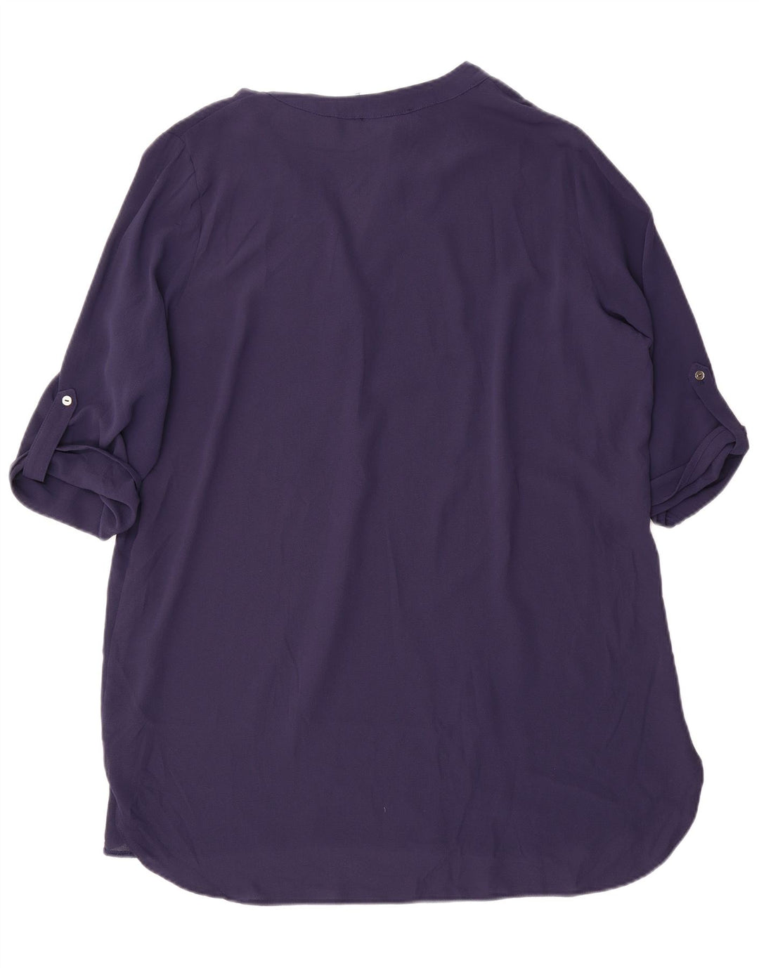 M&Co Dame 3/4 ærmer oversized teltkjole UK 16 Large Navy Blue Polyester
