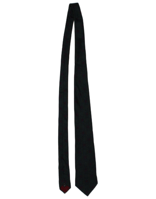 Ermenegildo Zegna Herre Slips One Size Grøn Geometrisk Silke Classic