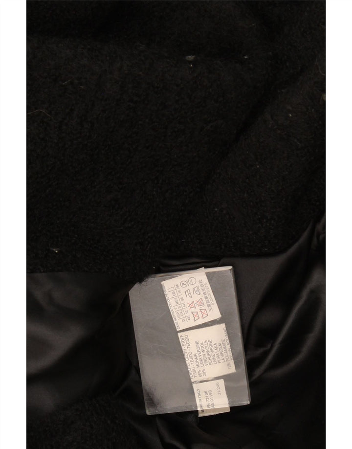Marella Dame Overfrakke UK 16 Large Black Mohair