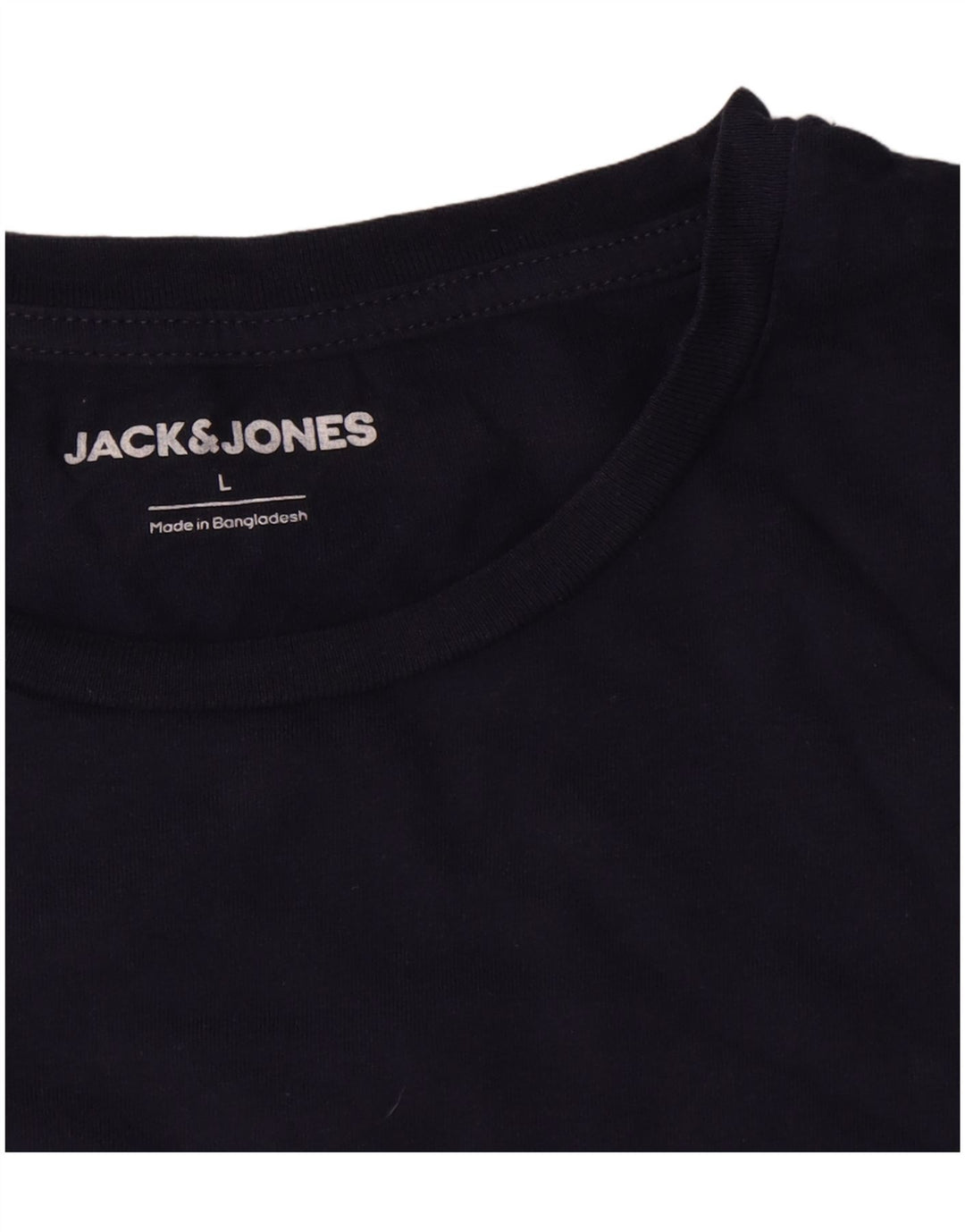 Jack & Jones Herre T-shirt Top Stor marineblå bomuld
