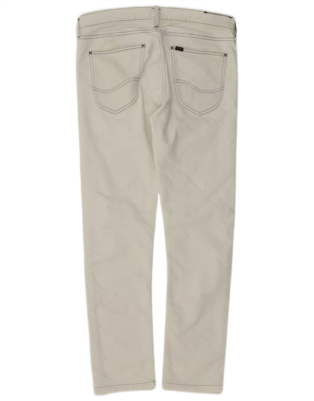 Lee Slim Jeans til mænd W32 L29 Hvid