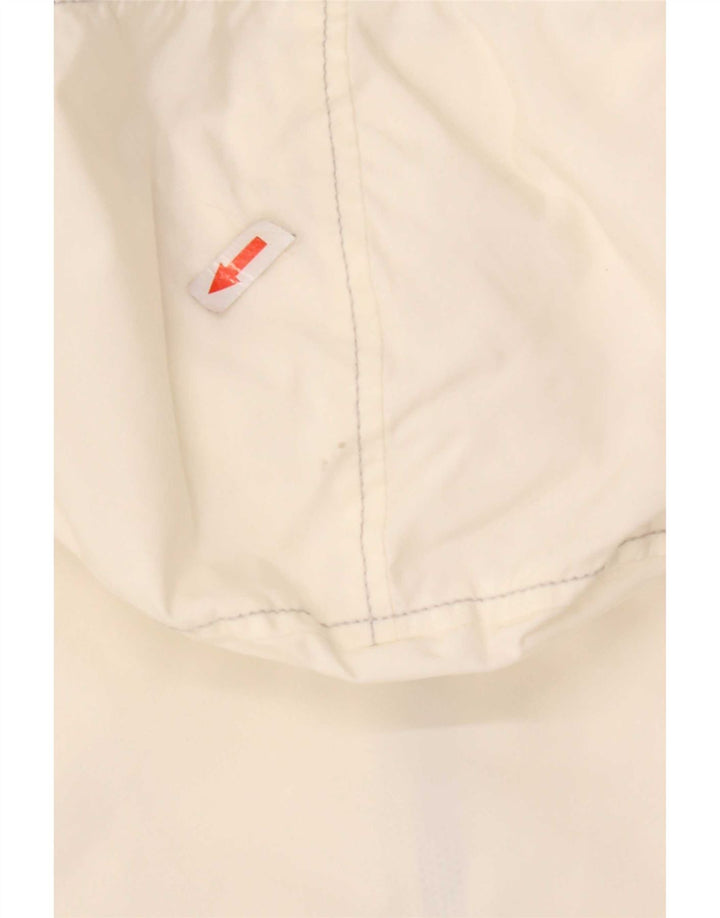Refrigiwear Womens Crop Regnjakke med hætte UK 12 Medium White Polyamid