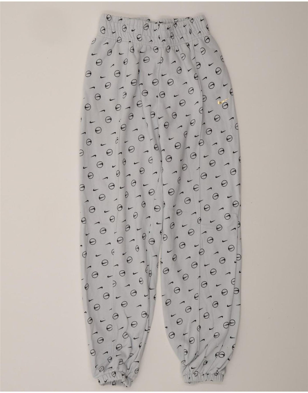 NIKE Herre Loose Fit grafisk træningsdragt Bukser Joggers Små blå bomuld