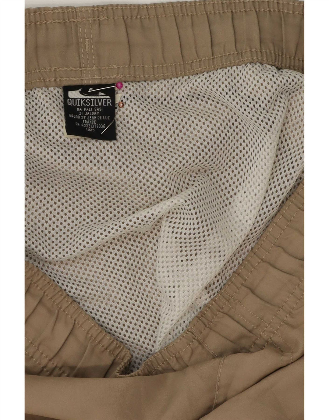 Quiksilver Herre grafiske svømmeshorts Små beige polyester