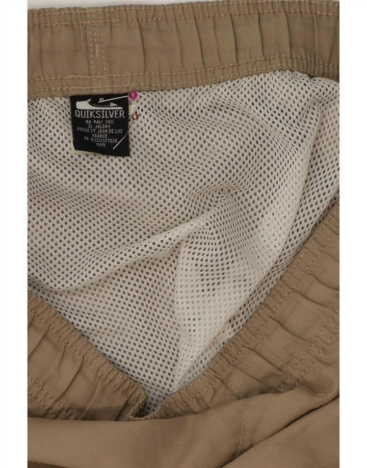 Quiksilver Herre grafiske svømmeshorts Små beige polyester