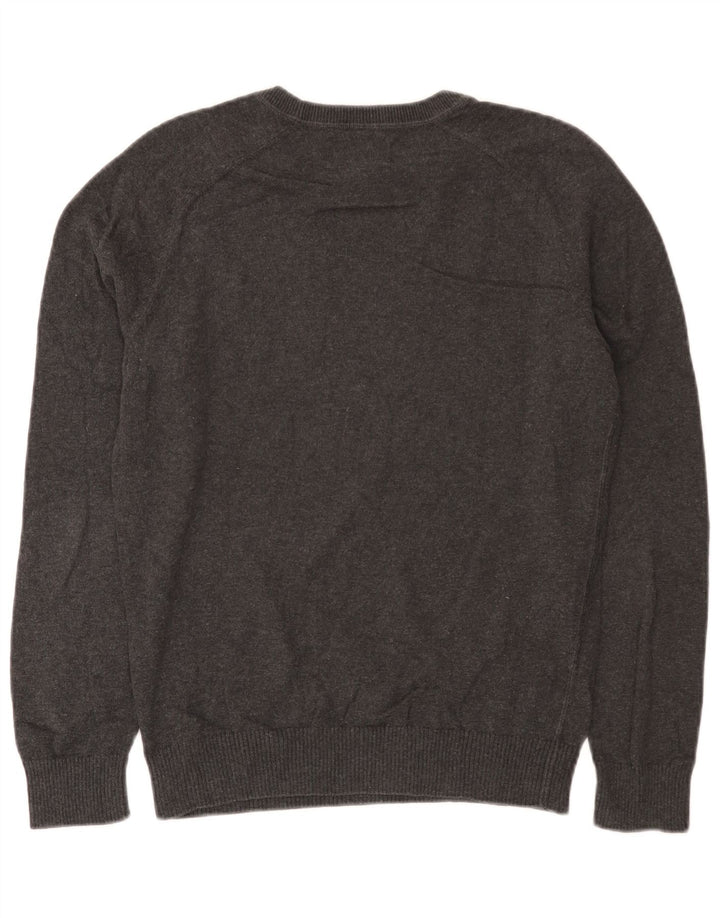 Penguin Herre Crew Neck Jumper Sweater lille grå bomuld