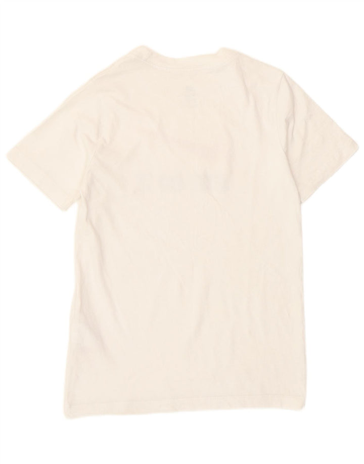 Nike drenge grafisk t-shirt top 10-11 år medium hvid bomuld