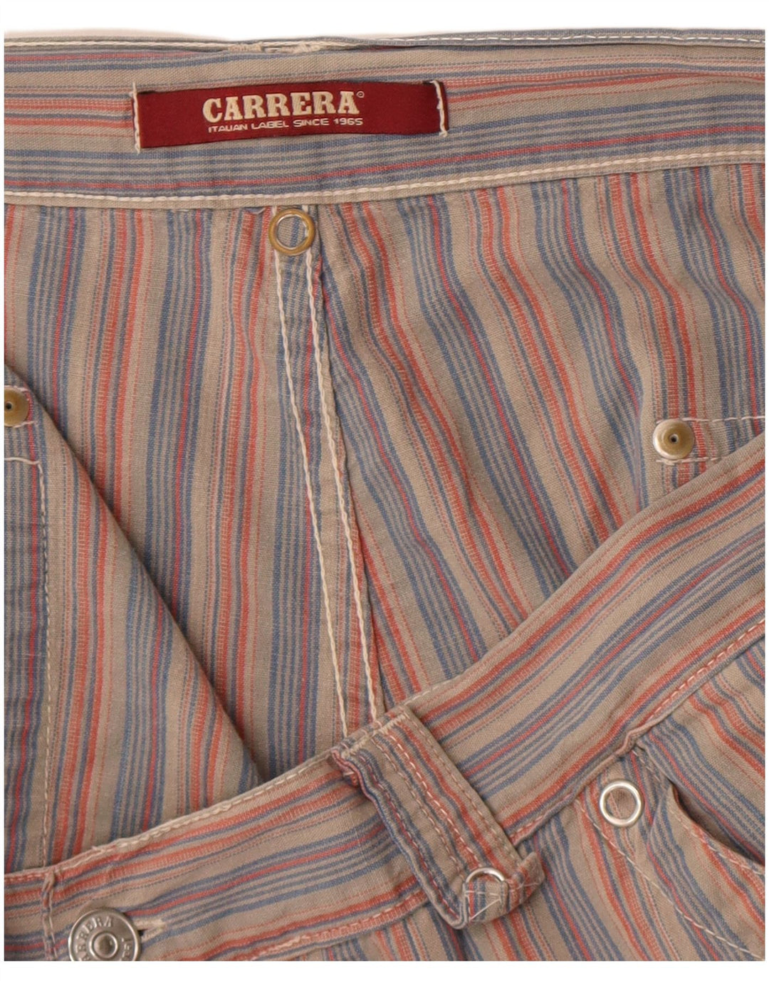 Carrera Chino Shorts til mænd W38 XL Rødstribet