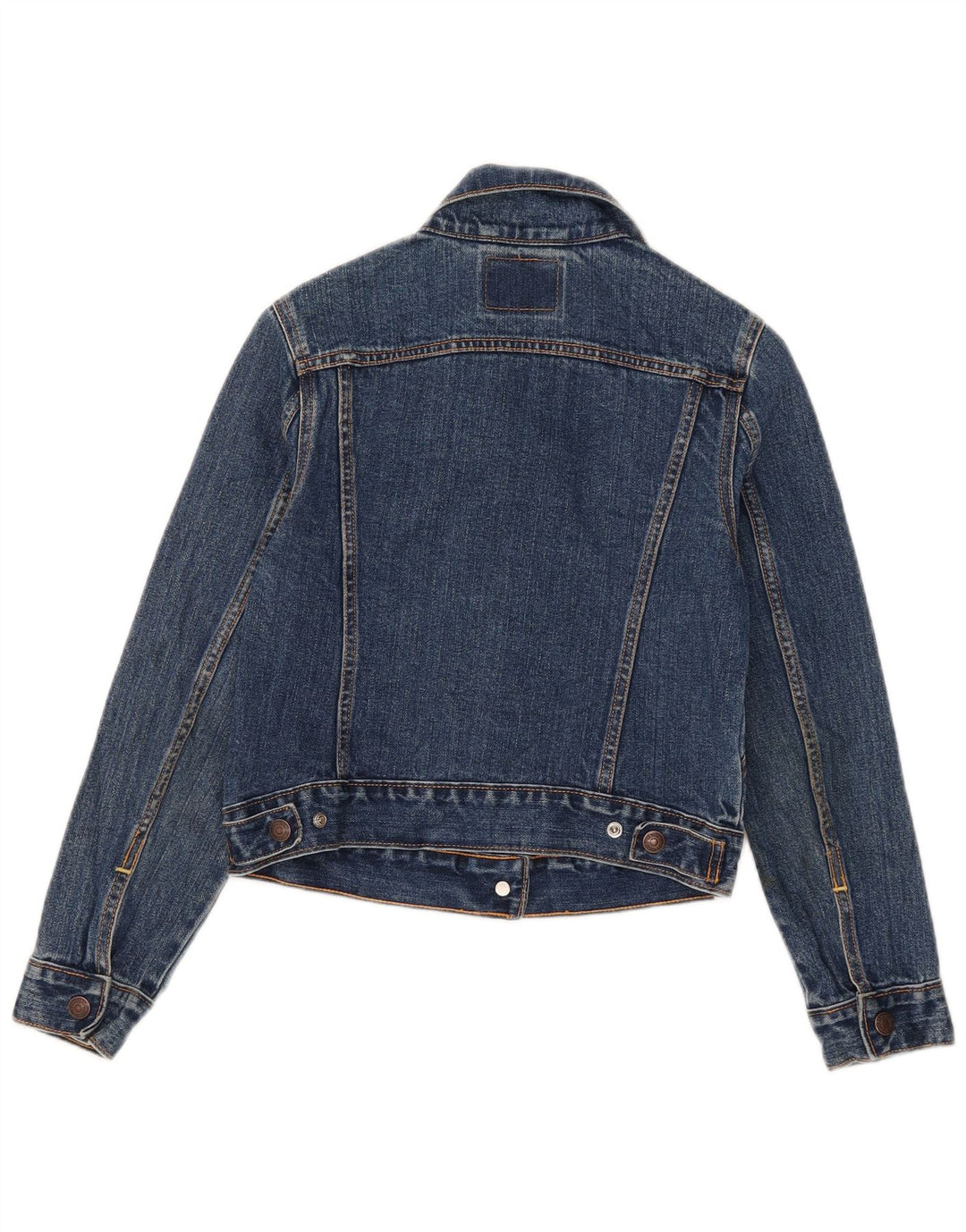 Levi's Girls Denimjakke 7-8 År Stor Blå Bomuld