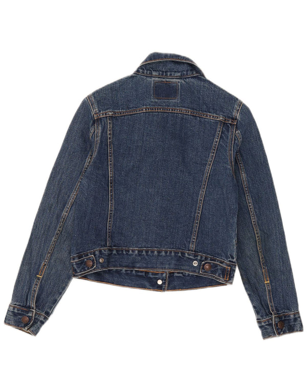 Levi's Girls Denimjakke 7-8 År Stor Blå Bomuld