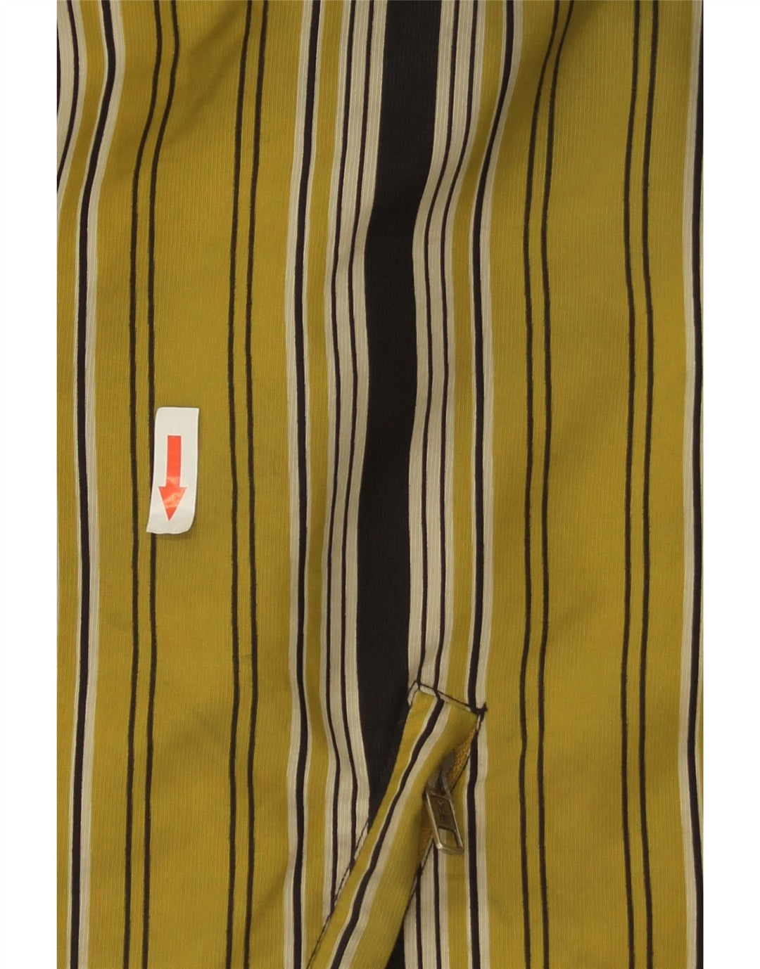 Proline Herre Anorak Jacket UK 40 Stor Gul Stribet Polyamid